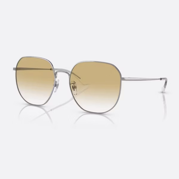 RB3680D-003/2Q Round Metallic Yellow Gradient Sunglasses
