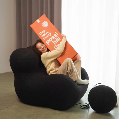Nuvola™ Sofá Lounge Minimalista - 100% Espuma Premium sin Metal