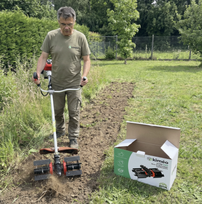 G700 PRO - Roue de Désherbage Multifonctions – Outil Efficace pour Entretien de Jardin et Élimination des Mauvaises Herbes