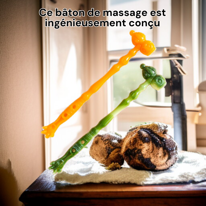 Bâton de tapotement pour le dos