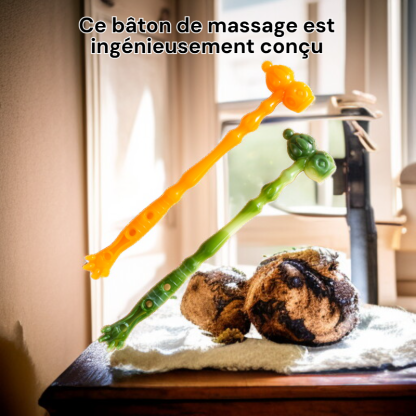 Bâton de tapotement pour le dos