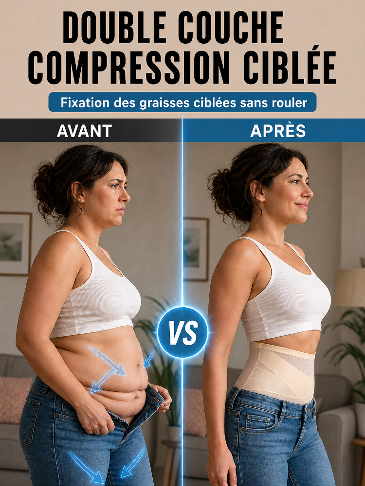 Culotte gainante en dentelle sculptante et amincissante
