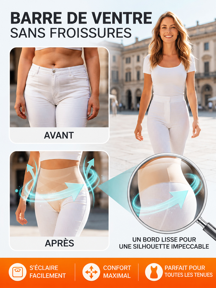 Culotte gainante ultra-fine et invisible (perte de 20 kg)