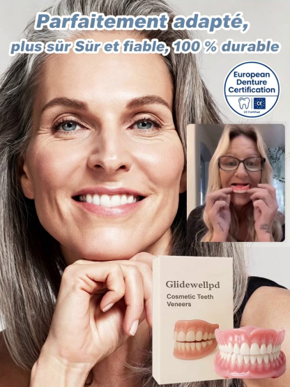 Dentiers complets tout inclus, amélioration épique, port confortable
