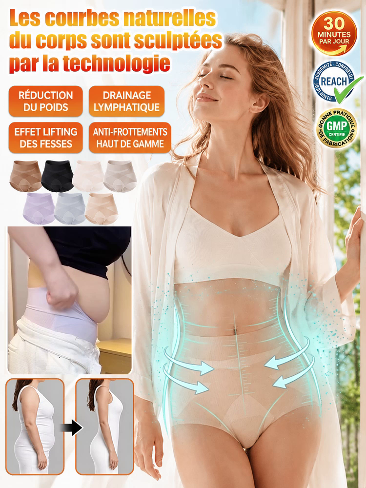 Culotte gainante ultra-fine et invisible (perte de 20 kg)
