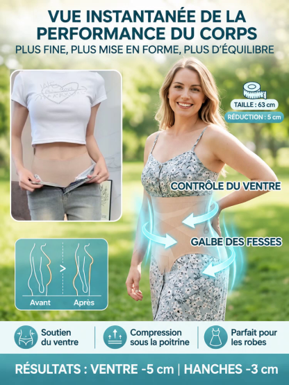 Culotte gainante ultra-fine et invisible (perte de 20 kg)