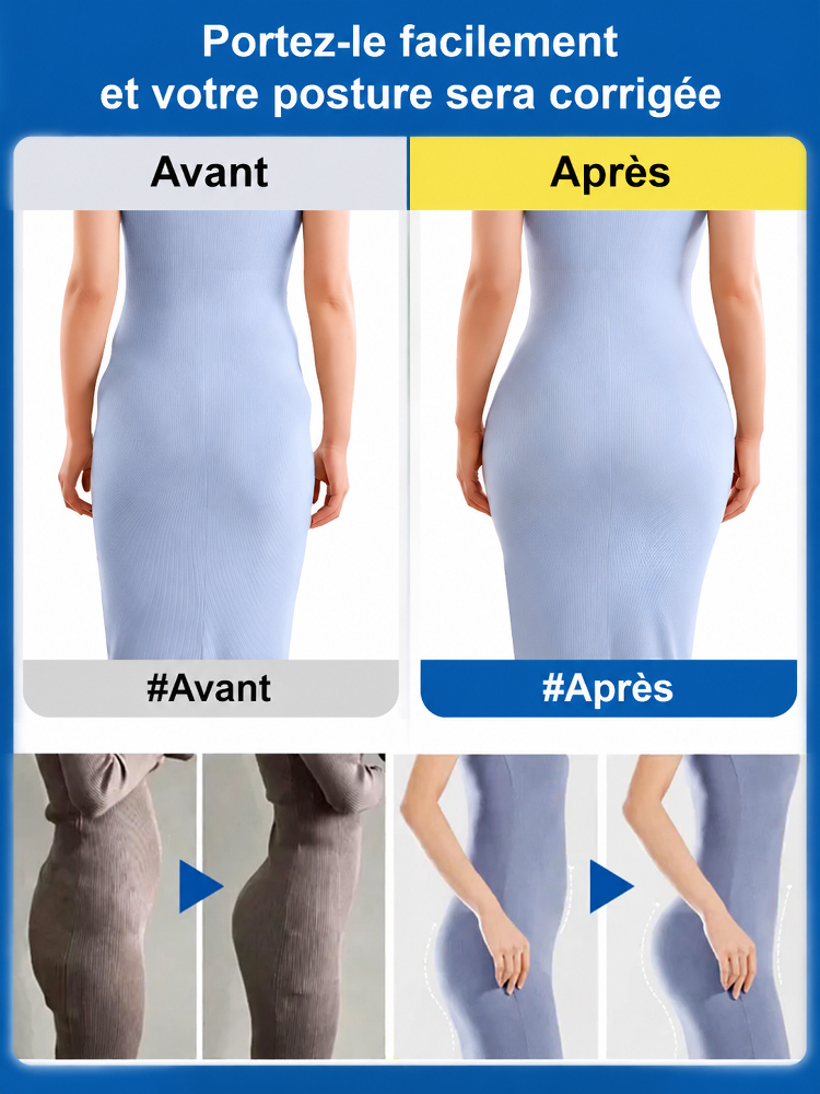Culotte gainante en dentelle sculptante et amincissante