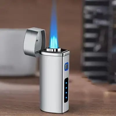 💖Electric Torch Lighter with Micro USB Charging Cable