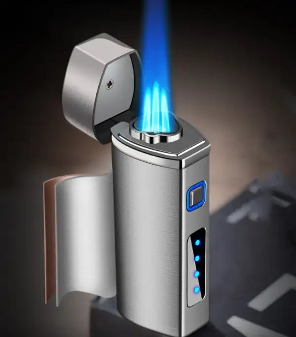 💖Electric Torch Lighter with Micro USB Charging Cable