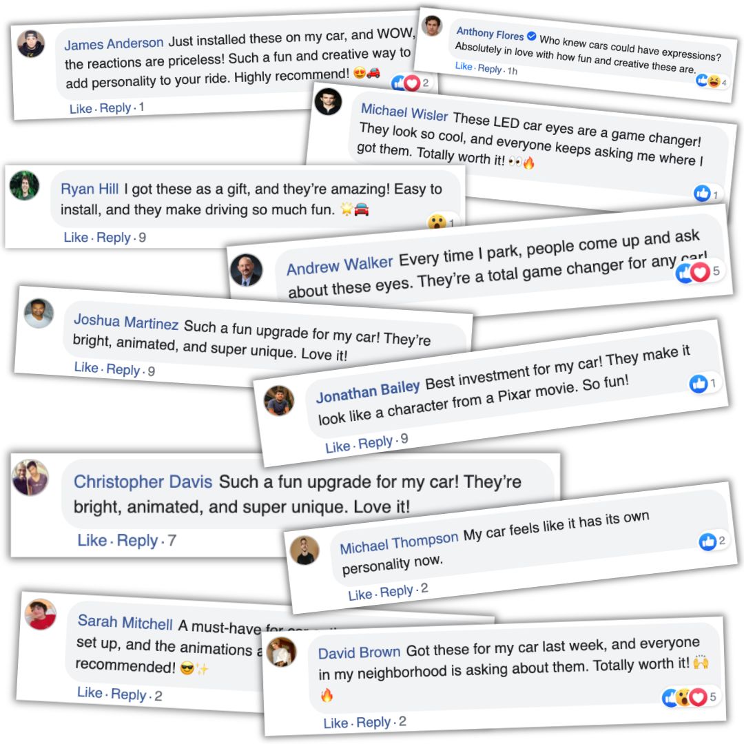 Electra Eyes - LED Animated Eyes