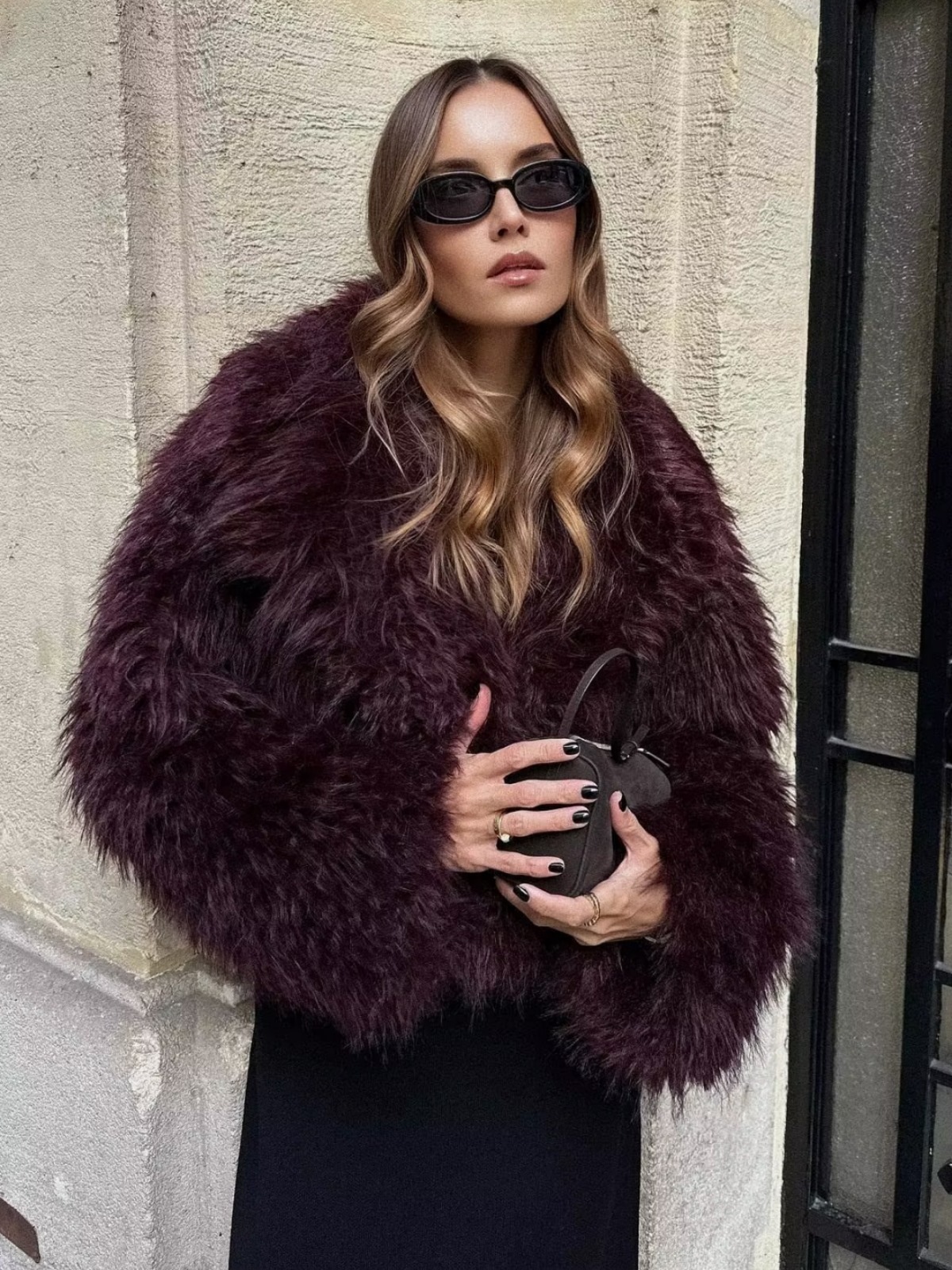 Luxe Allure Faux Fur Jacket