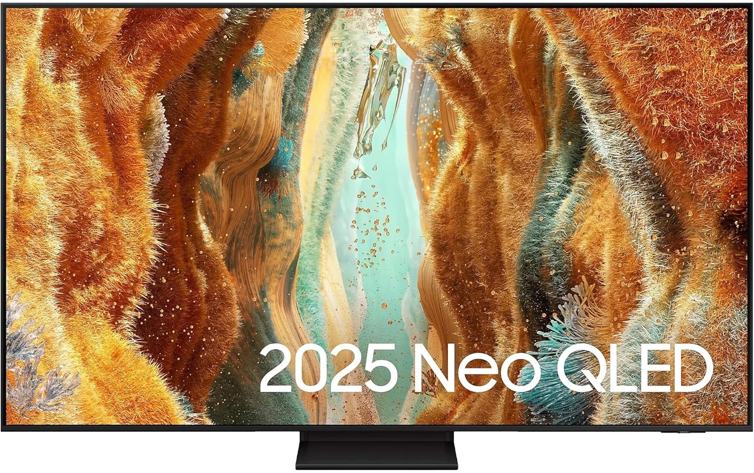 Samsung Neo QLED 4K QN70F 55 Zoll 138 cm Mini LED Fernseher, NQ4 AI Gen2 Prozessor, Quantum Matrix Technology Slim, Motion Xcelerator 144Hz, AirSlim Design, Samsun... Länderversion Ungarisch-Hubare
