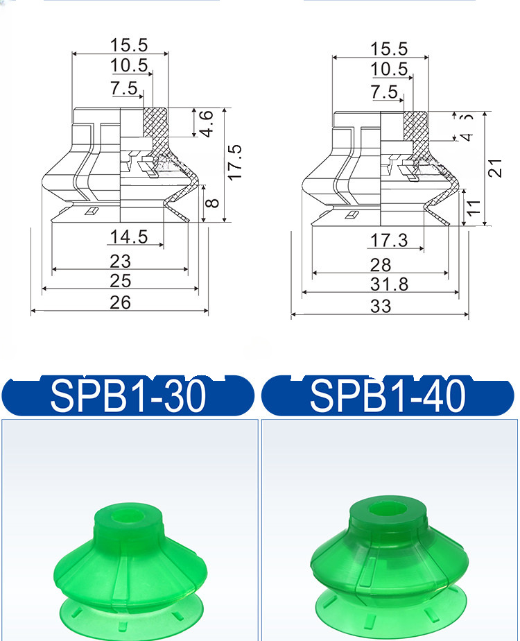 SPB1 polyurethane vacuum cup product detail 9