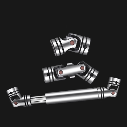 BOLTTE 40Cr Precision Universal Joint Shaft Couplings - Single, Double & Telescopic