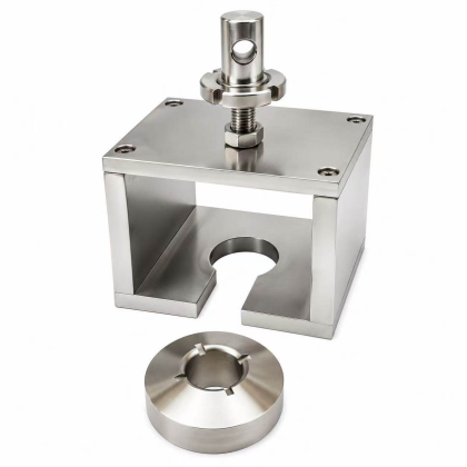 Custom Insulation Anchor Disc Pull-Through and Stiffness Test Fixtures