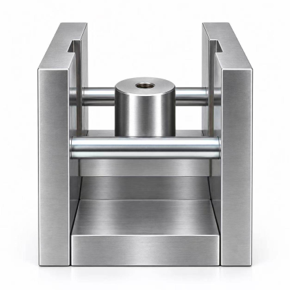 Custom Mortar Splitting-Tensile and Cube Compression Test Fixtures