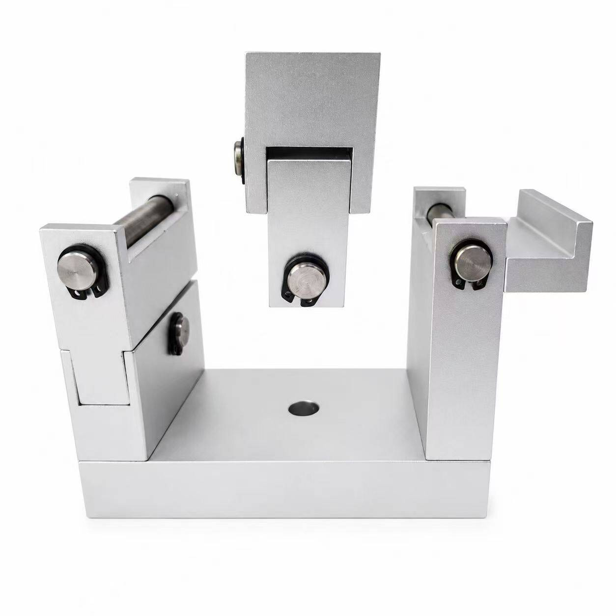 Split flexural fixture reference — custom made-to-drawing reference