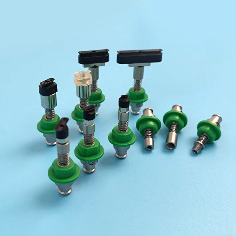 Threaded spring holder small oval assembly 1: original product photograph in English