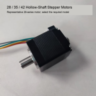 28 / 35 / 42 Series Hollow-Shaft Stepper Motors for Vacuum Pickup