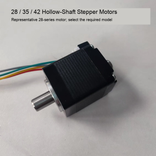 28 / 35 / 42 Series Hollow-Shaft Stepper Motors for Vacuum Pickup