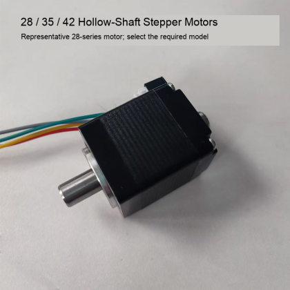 28 / 35 / 42 Series Hollow-Shaft Stepper Motors for Vacuum Pickup