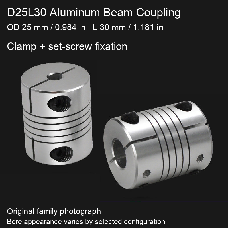 D25L30 original family photograph; bore appearance and quantity not represented