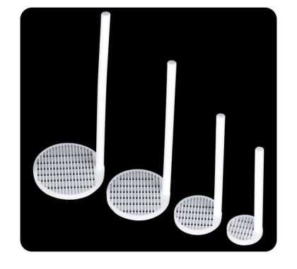 PTFE Glass and Wafer Cleaning Racks, 45–90 mm, 1.5/2.5 mm Slots