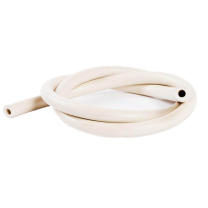Original representative white rubber tube coil; sold per selected 1-metre unit