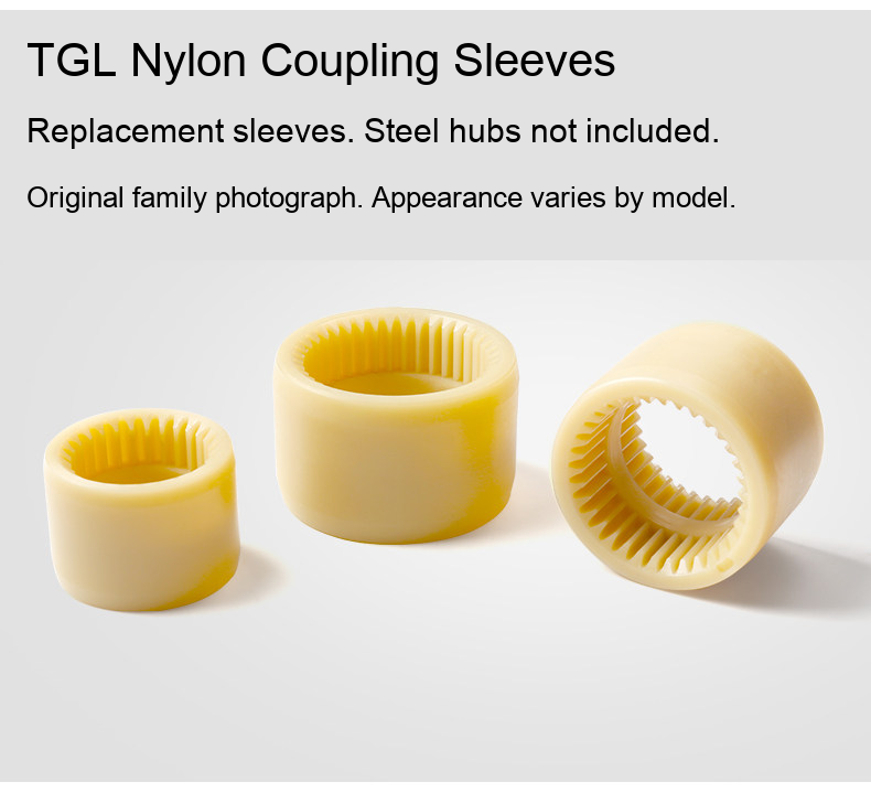 Original TGL nylon sleeve family photograph; steel hubs not included