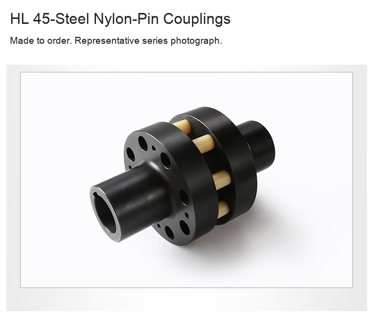 HL nylon-pin coupling original assembly photograph