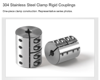 304 stainless steel one-piece clamp coupling original photographs