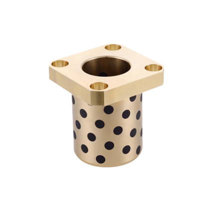 BOLTTE MPTSZ Square Flange Graphite Bronze Self-Lubricating Bushings - 6-60 mm Bore