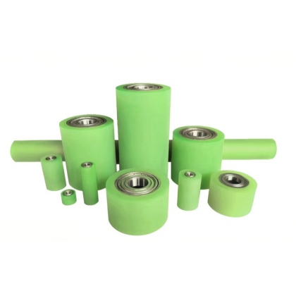 Polyuretanbelagda transportvalsar med dubbla lager – ytterdiameter 20–100 mm