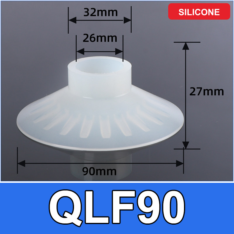 BOLTTE QLF90 silicone vacuum cup, 90 mm diameter