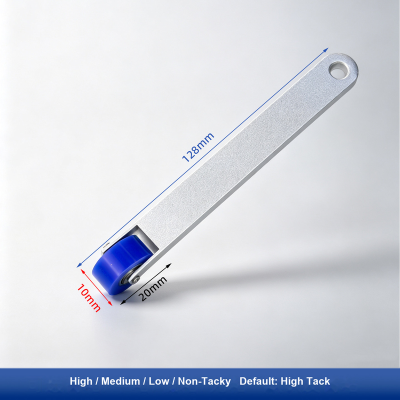 10 mm Aluminum Plate Handle for silicone tacky roller and dust-removal system