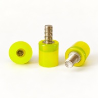 304 Stainless Steel Polyurethane Buffer Screws with Center Hex Socket – M3–M6
