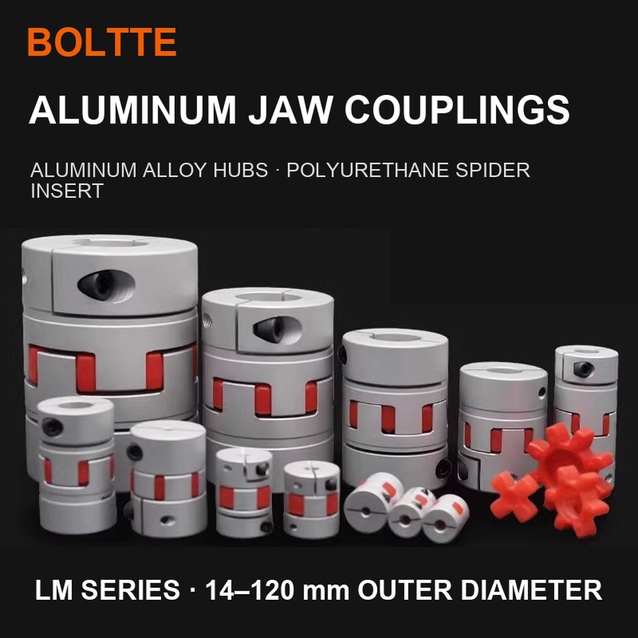 BOLTTE aluminum jaw couplings product overview