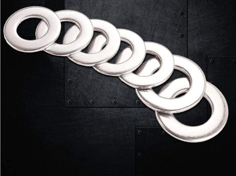 Flat washer examples — custom made-to-drawing reference