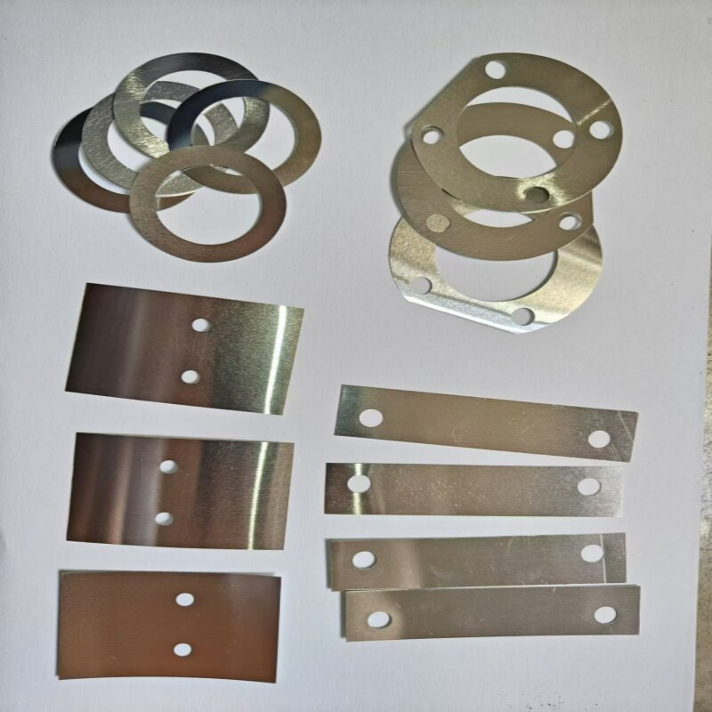 Original ring, shim and slotted-plate references — custom made-to-drawing reference