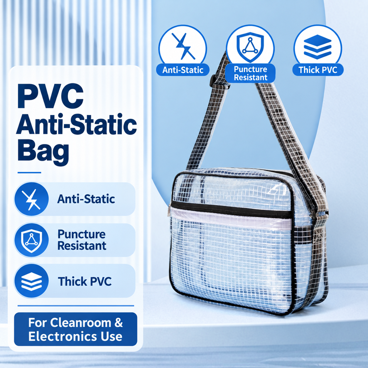 PVC anti-static bag product overview