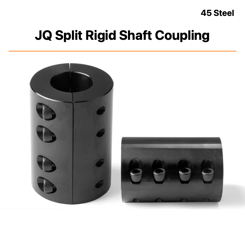 JQ split rigid shaft coupling in 45 steel