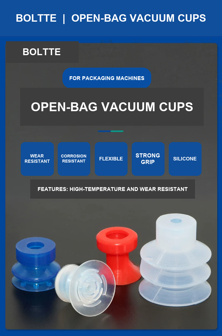 BOLTTE open-bag vacuum cups overview