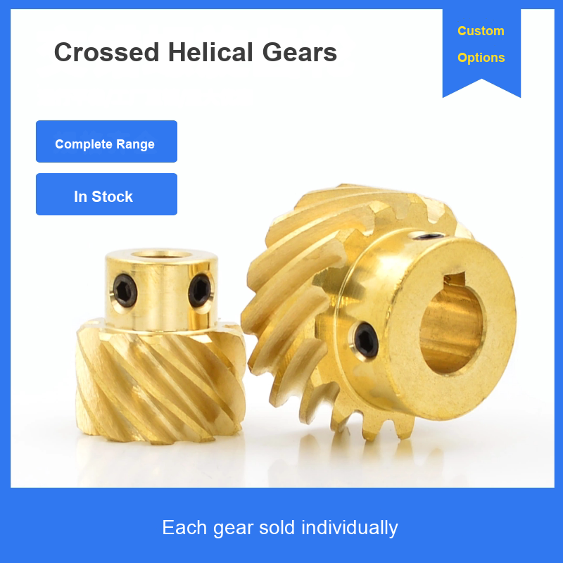 BOLTTE brass crossed helical gears product overview