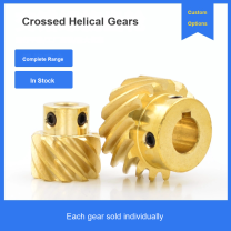 BOLTTE brass crossed helical gears product overview