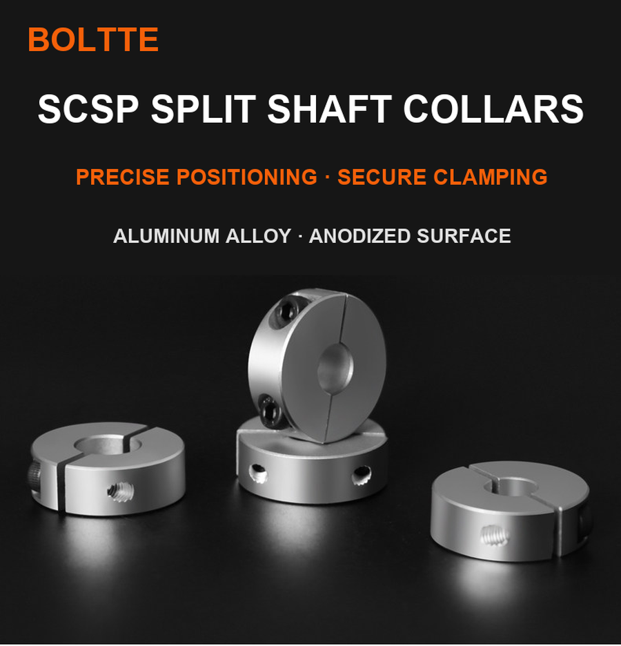 BOLTTE SCSP split shaft collars overview