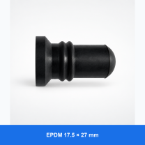 EPDM aseptic sampling valve seal, 17.5 x 27 mm, single product view