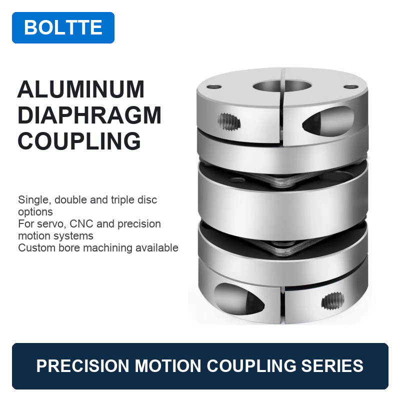 BOLTTE aluminum diaphragm coupling product overview