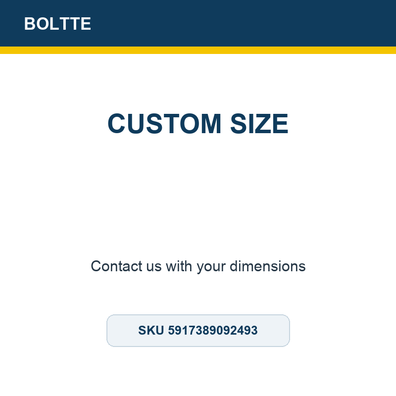 BOLTTE non-marking conveyor roller sleeve, Custom Size