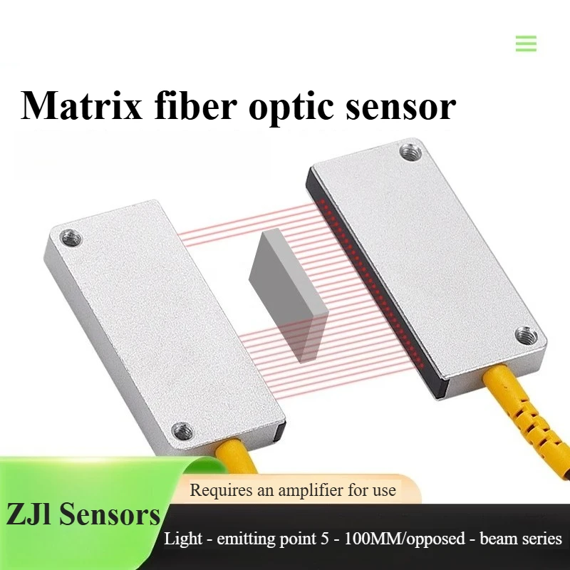 TLM-TA10 Matrix Fiber Optic Sensor Shooting Induction Automation Area Detection Infrared Induction Photoelectric Switch Grating-BOLTTE