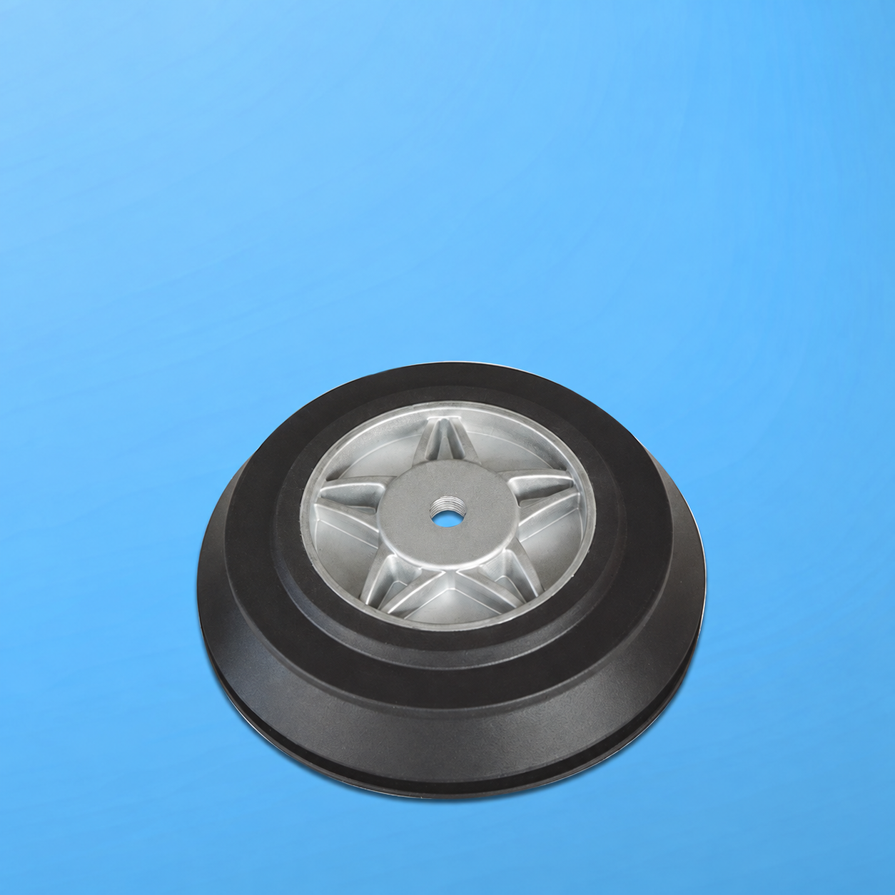 Industrial vacuum suction cup top view